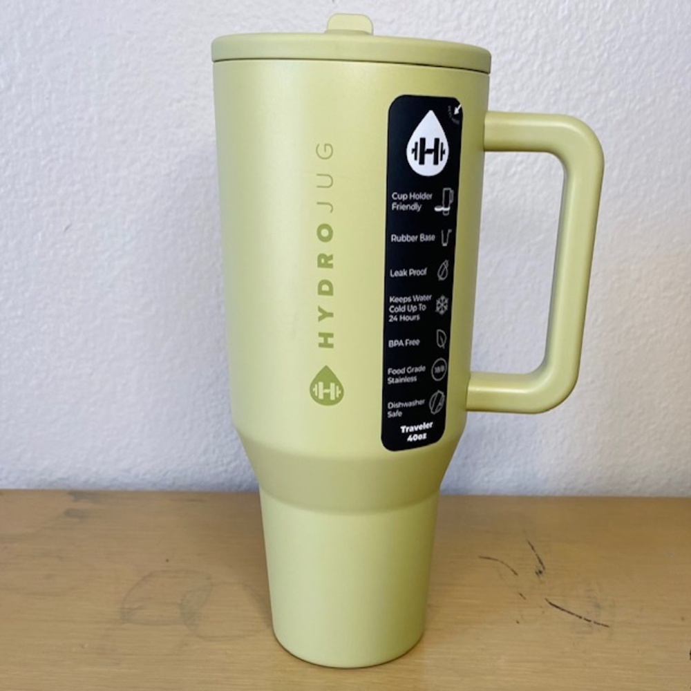 HydroJug Tumbler 40oz Traveler *OLIVE* NWT